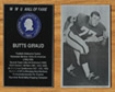 Butt Giraud's Football Plaque at WWU